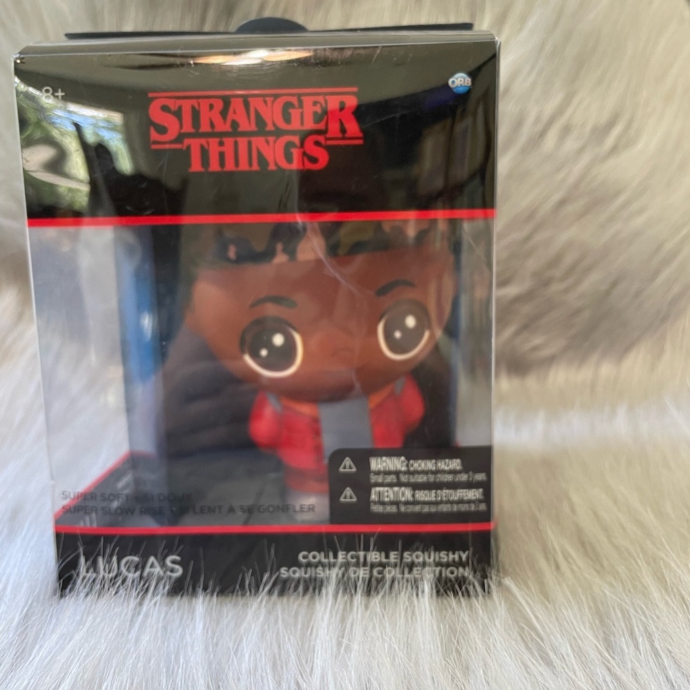 New in box Netflix Stranger Things Lucas Collectible Squishy